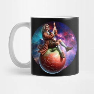 Isaac Newton Apple Wrecking Ball Mug